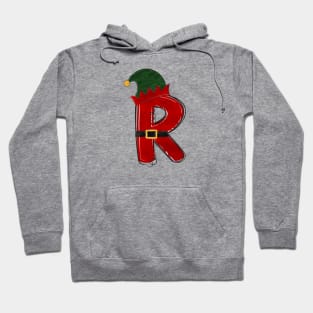 Letter R - Christmas Letter Hoodie